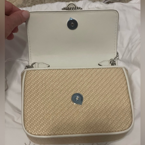 Jimmy Choo Rafia Crossbody Cherie Bag - Picture 10 of 14